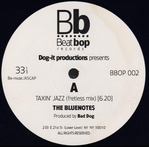 The Bluenotes - Taxin' Jazz | Beat Bop Records (BBOP 002) The Bluenotes - Taxin' Jazz | Beat Bop Records (BBOP 002)