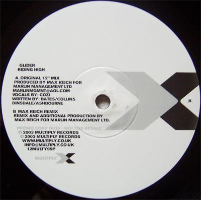 Glider - Riding High | Multiply Records (12MULTY95P)