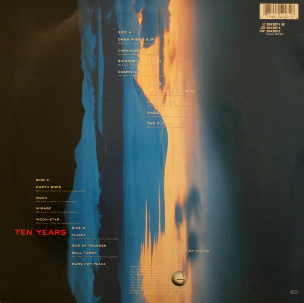 Kitaro - Ten Years | Geffen Records (924 207-1) - 2