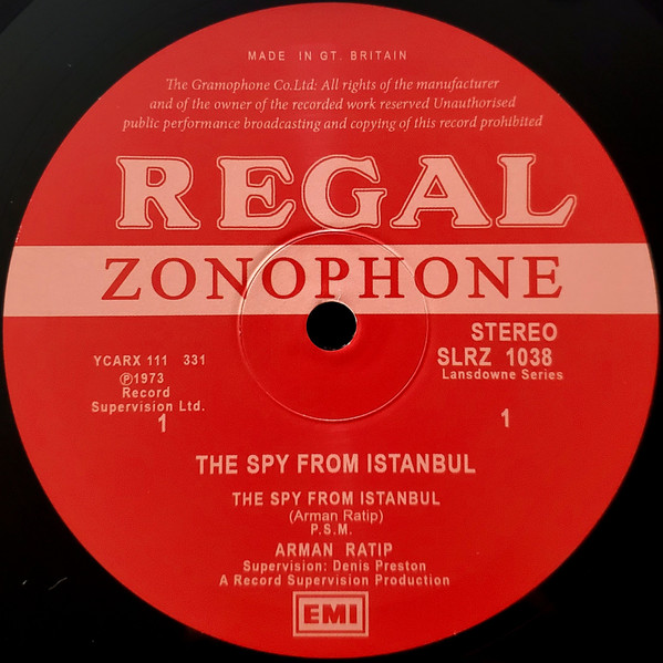 Arman Ratip - The Spy From Istanbul | Mad About Records (MAR024) - 4