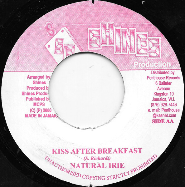 Anthony B / Natural Irie - One Right One Left / Kiss After Breakfast | Shines Production (none) - 2