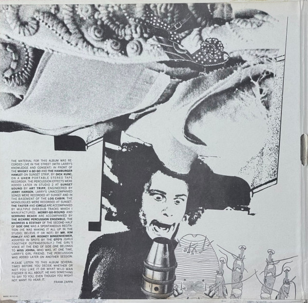 Wild Man Fischer - An Evening With Wild Man Fischer | Bizarre Records (6332) - 2