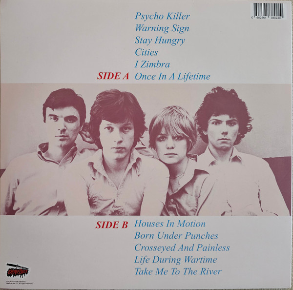 Talking Heads - The Warning Sign > Recorded Live At The Heatwave Festival, Mosport Park, Bowmanville, Ontario, Canada On August 23, 1980 LP | Dear Boss. (JACK104CV) - 2