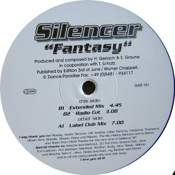 DJ Silencer - Fantasy | Oxa (GAR 161)