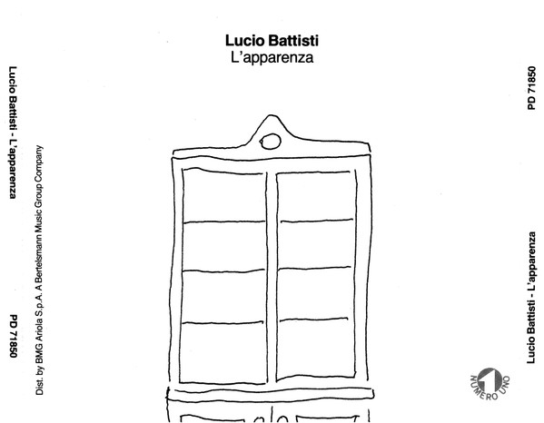 Lucio Battisti - L'Apparenza | Numero Uno (PD 71850) - 2