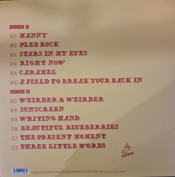 Ball Park Music - Weirder & Weirder - LP - BLUE | Prawn Records (PRAWN002LP) - 2