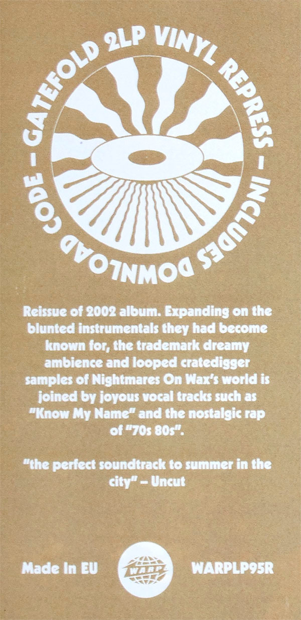 Nightmares On Wax - Mind Elevation | Warp Records (WARPLP95R) - 3