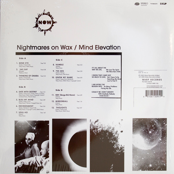 Nightmares On Wax - Mind Elevation | Warp Records (WARPLP95R) - 2