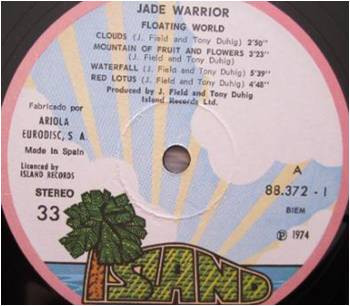 Jade Warrior - Floating World | Island Records (88.372-I) - 2