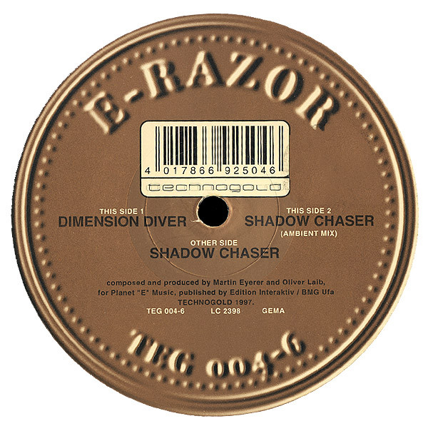 E-Razor - Shadow Chaser / Dimension Diver | Technogold (TEG 004-6)