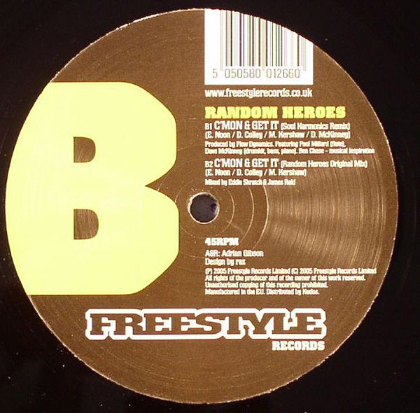 Random Heroes - C'Mon & Get It | Freestyle Records (FSR 026) - 2