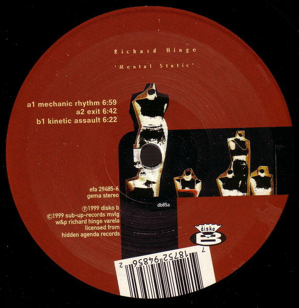 Richard Hinge - Mental Static | Disko B (db 85)