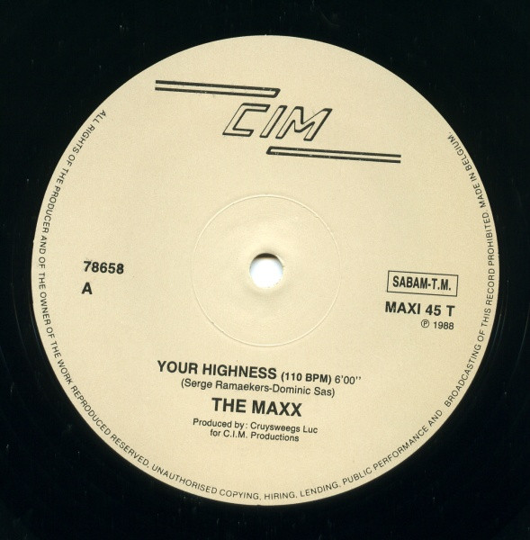 The Maxx - Your Highness | CIM (78658) - 3