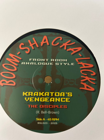 The Disciples - Krakatoa's Vengeance / Sacred Hills Dub | Boom Shacka Lacka (BLS023-2025)