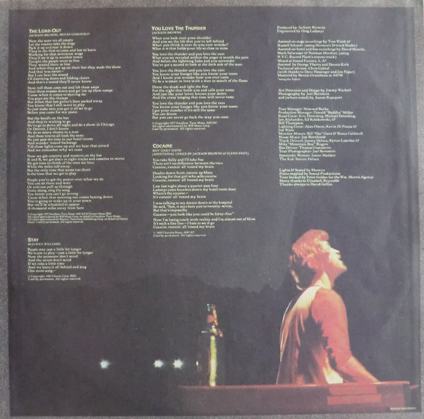 Jackson Browne - Running On Empty | Asylum Records (W 53070) - 4 Jackson Browne - Running On Empty | Asylum Records (W 53070) - 4