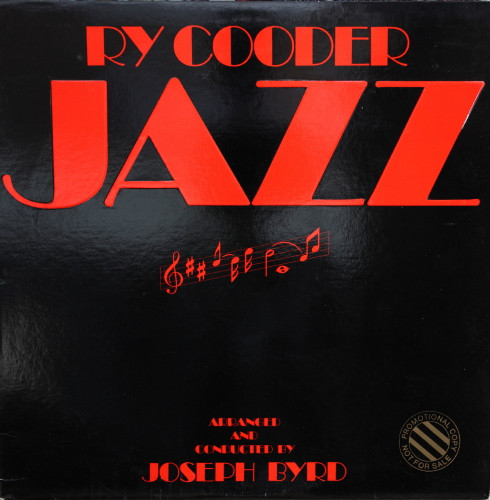 Ry Cooder - Jazz | Warner Bros. Records (BSK 3197) Ry Cooder - Jazz | Warner Bros. Records (BSK 3197)