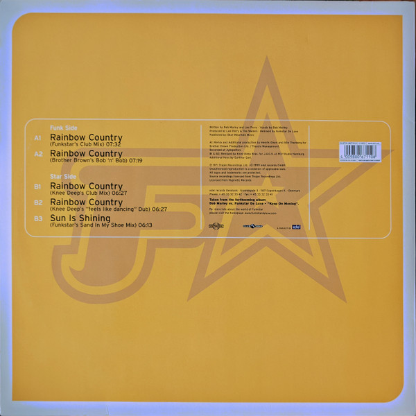 Bob Marley Vs. Funkstar De Luxe - Rainbow Country (Remix) | Club Tools (CLU 67110) - 2