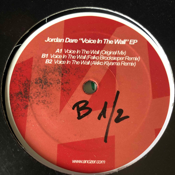 Jordan Dare - Voice In The Wall | Anozer (Anozer14) - 2