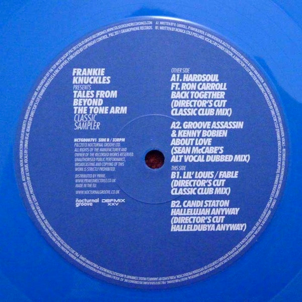 Frankie Knuckles - Tales From Beyond The Tone Arm (Classic Sampler) | Nocturnal Groove (NCTGD007V1)