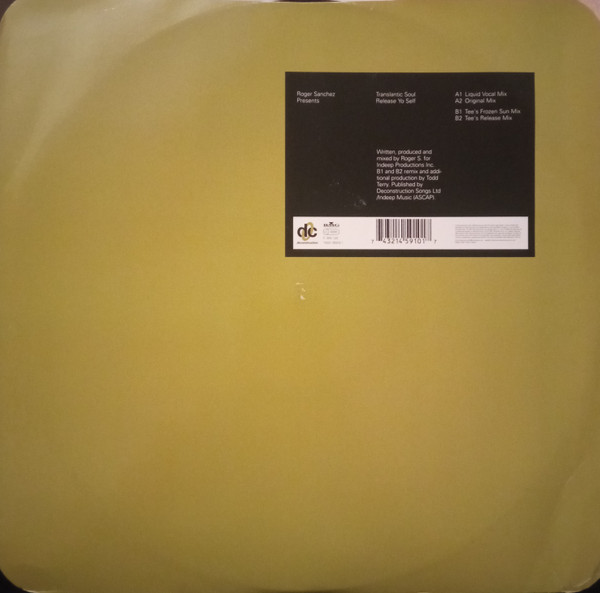 Roger Sanchez presents Translantic Soul - Release Yo Self | Deconstruction (74321 45910 1) - 2