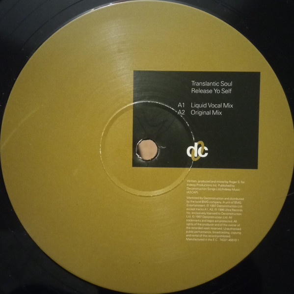 Roger Sanchez presents Translantic Soul - Release Yo Self | Deconstruction (74321 45910 1) - 3