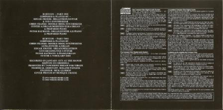 Tangerine Dream - Rubycon | Virgin (CDV 2025) - 3