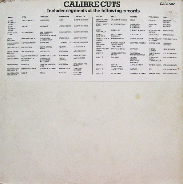 Various - Calibre Cuts | Calibre (CABL 502)