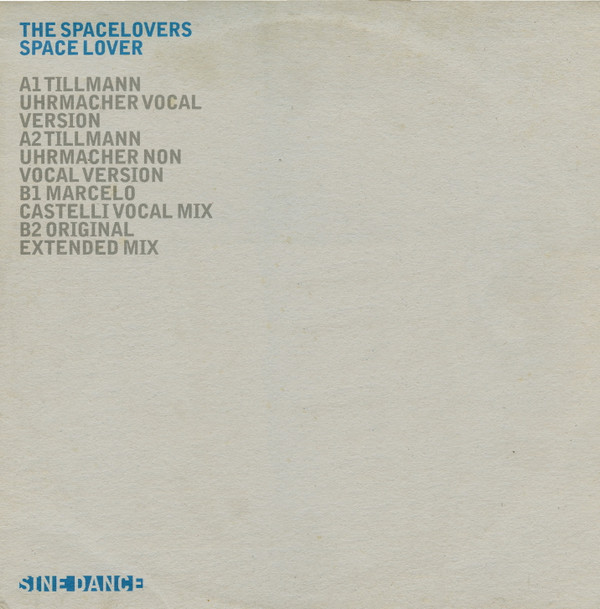 The Spacelovers - Space Lover | Sine Dance (SAMPMS11313 6)