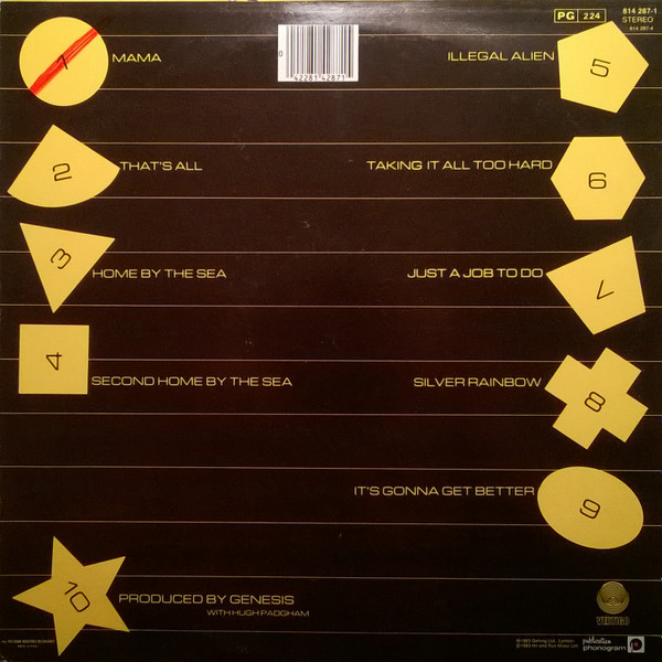 Genesis - Genesis | Vertigo (814 287-1) - 2