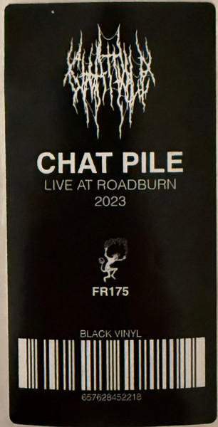 Chat Pile - Live At Roadburn 2023 | Flenser Records (FR175) - 2 Chat Pile - Live At Roadburn 2023 | Flenser Records (FR175) - 2
