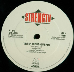 Strength - The Girl For Me | Arista (611 648)
