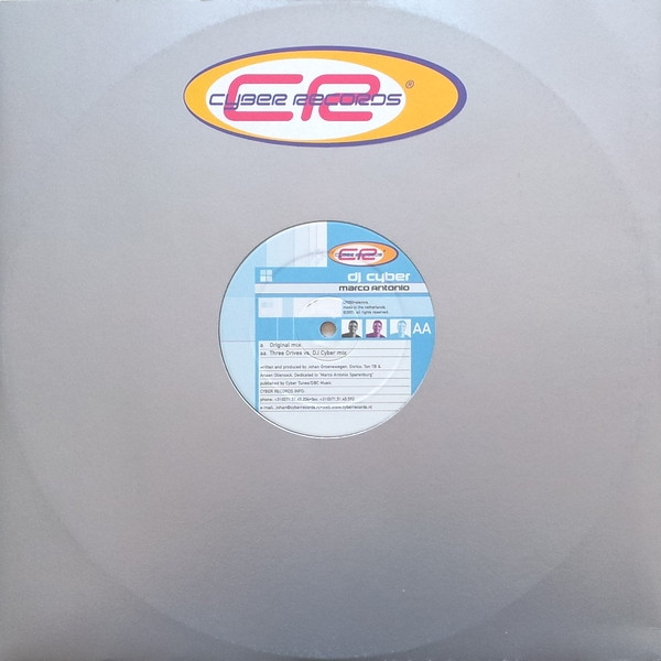 DJ Cyber - Marco Antonio | Cyber Records (CR050) - 3 DJ Cyber - Marco Antonio | Cyber Records (CR050) - 3