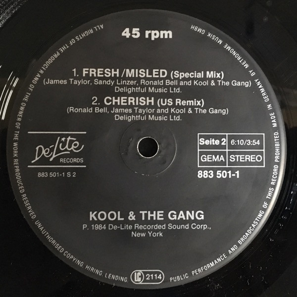 Kool & The Gang - Emergency | De-Lite Records (883 501-1ME) - 4