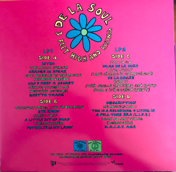 De La Soul - 3 Feet High And Rising | AOI Records (RMM-046-1) - 2