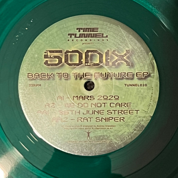 50DIX - Back To The Future EP | Time Tunnel Recordings (TUNNEL020) - 3 50DIX - Back To The Future EP | Time Tunnel Recordings (TUNNEL020) - 3