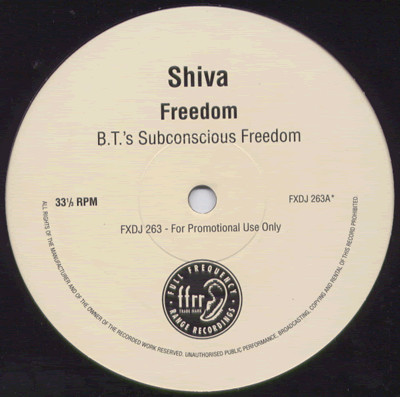 Shiva - Freedom | FFRR (FXDJ 263)