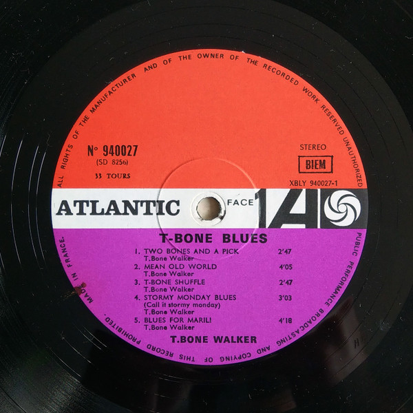 T-Bone Walker - T-Bone Blues | Atlantic (940 027) - 3
