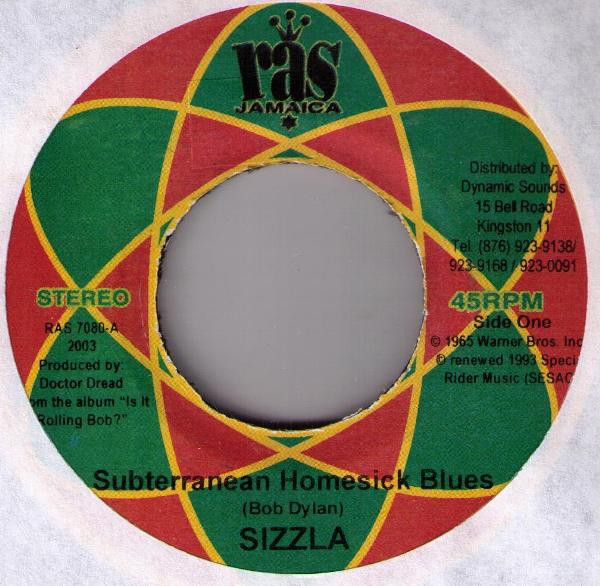 Sizzla - Subterranean Homesick Blues | Ras Jamaica (RAS 7080) - 2 Sizzla - Subterranean Homesick Blues | Ras Jamaica (RAS 7080) - 2