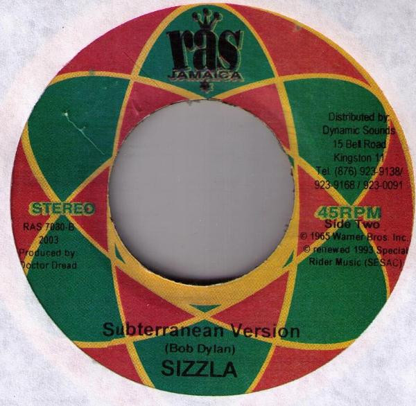 Sizzla - Subterranean Homesick Blues | Ras Jamaica (RAS 7080) - main Sizzla - Subterranean Homesick Blues | Ras Jamaica (RAS 7080) - main