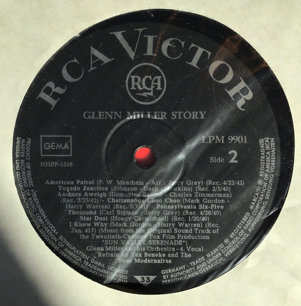 Glenn Miller And His Orchestra - Glenn Miller Story | RCA Victor (LPM-9901) - 4