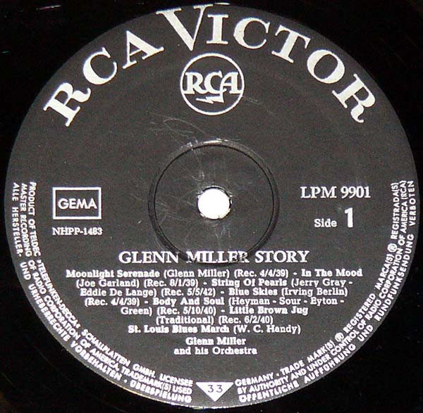 Glenn Miller And His Orchestra - Glenn Miller Story | RCA Victor (LPM-9901) - 3