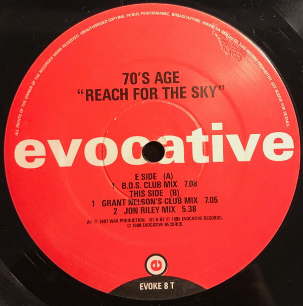 70's Age - Reach For The Sky | Evocative (EVOKE 8 T)