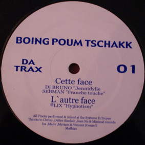 Various - Boing Poum Tschakk | Da Trax (DATRAX 01) - main