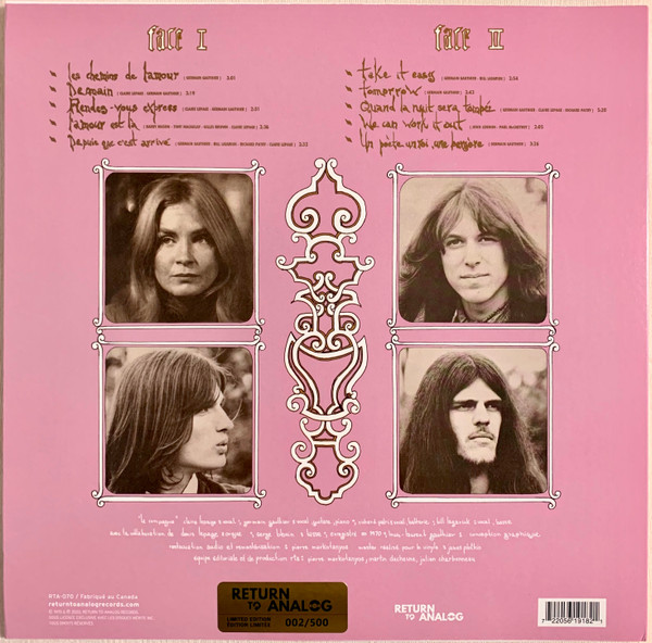 Claire Lepage & Compagnie - Claire Lepage & Compagnie | Return To Analog (RTA-070) - 2