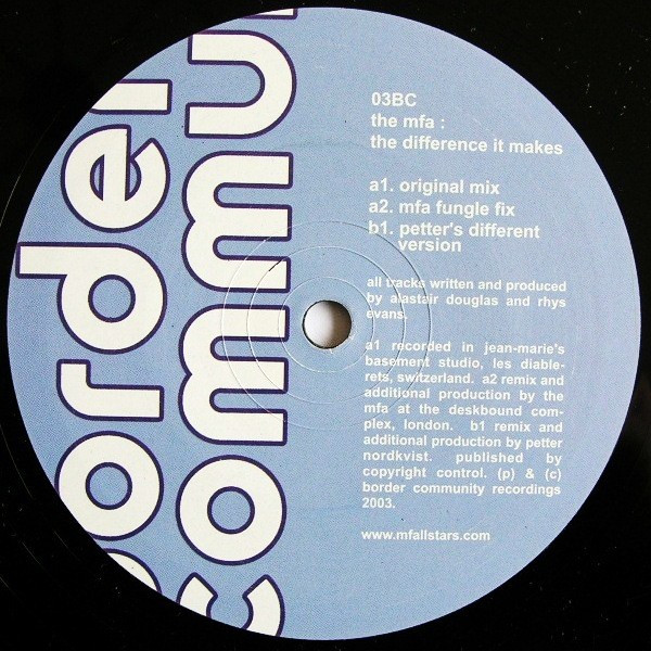 The MFA - The Difference It Makes | Border Community (03BC) - 4