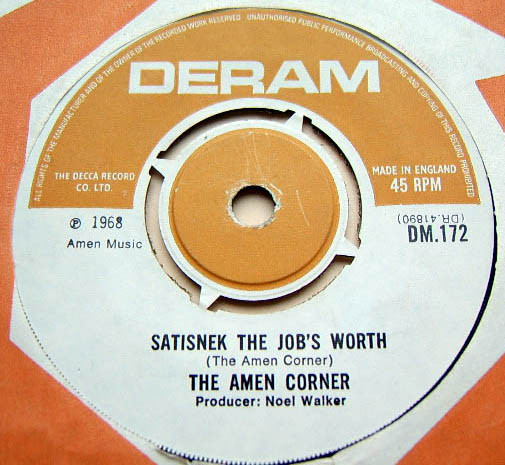 Amen Corner - Bend Me Shape Me | Deram (DM.172) - 2