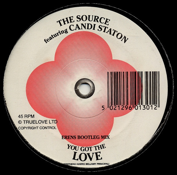 The Source Featuring Candi Staton - You Got The Love (Erens Bootleg Mix) | Truelove (T LOVE 1) - 3