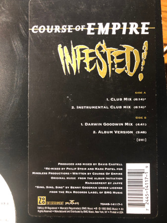 Course Of Empire - Infested! | Zoo Entertainment (72445-14117-1)