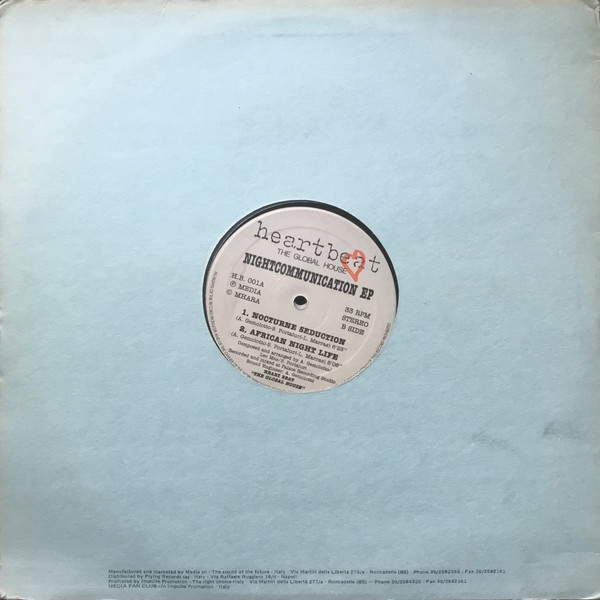 Night Communication - Night Communication EP | Heartbeat (HB 001) - 2