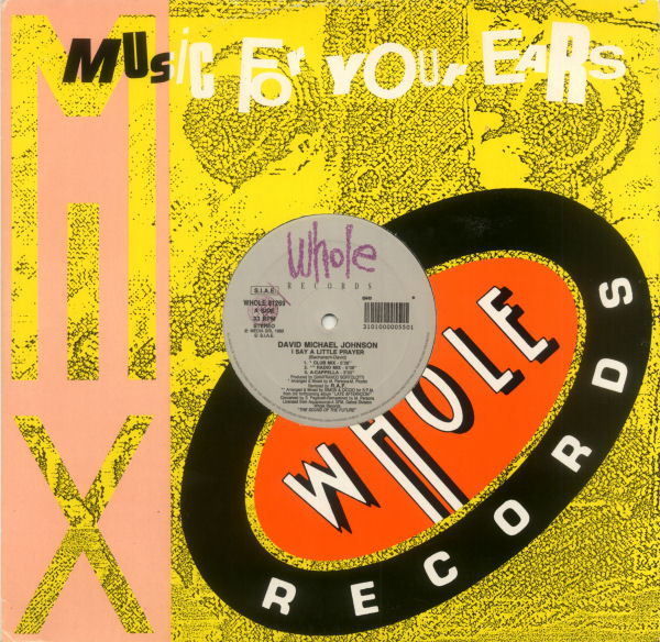 David Michael Johnson - I Say A Little Prayer | Whole Records (WHOLE 91269) - main